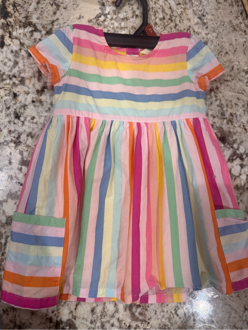Matilda Jane Pastel Rainbow Stripe Dress
